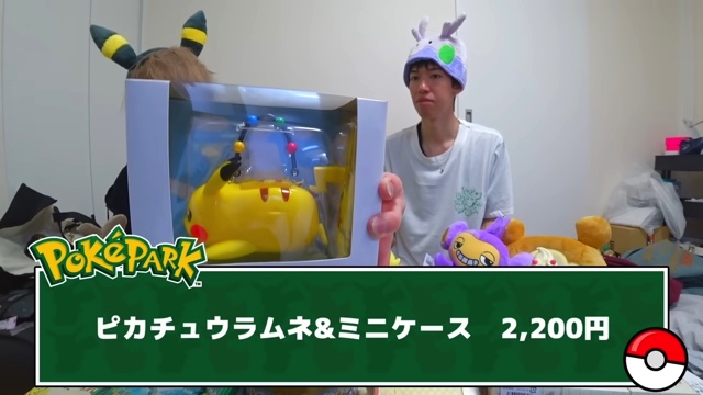 スカイピースが紹介した『ポケパーク カントー』のグッズ