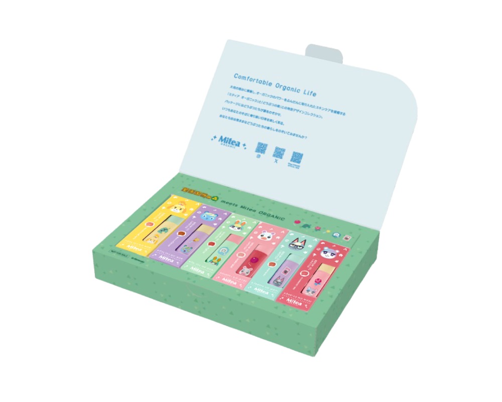 MiteaBOX（「どうぶつの森」コレクション　リップカラー全6種入り特別BOX）