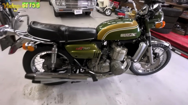 ヒロミが紹介した愛車「スズキGT75」