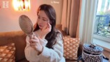 パリのホテルでメイクをする小嶋陽菜