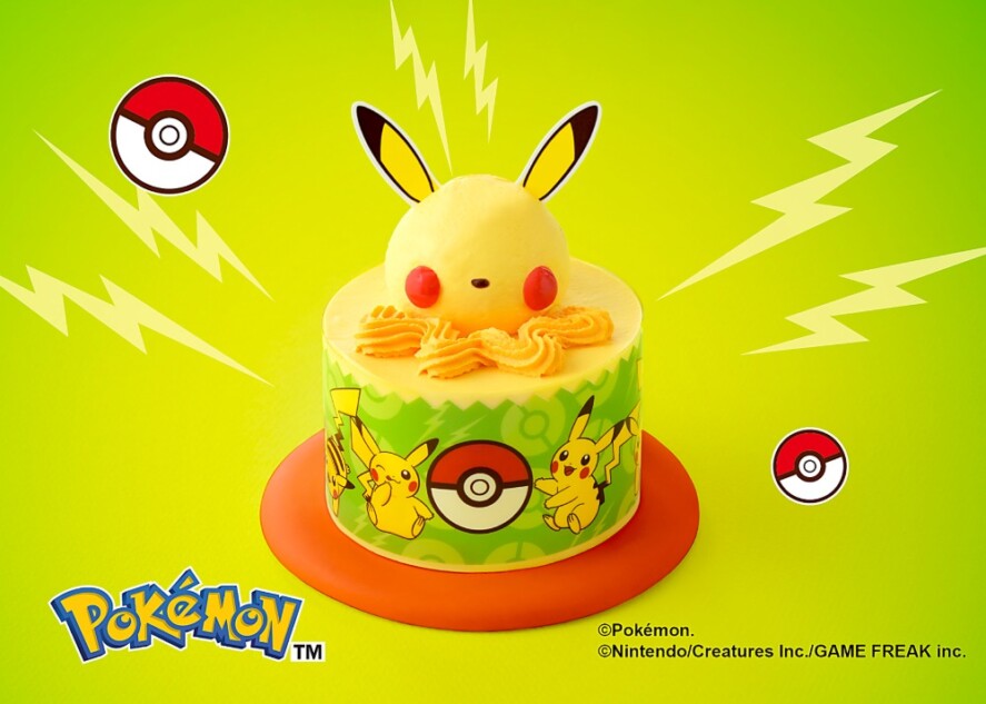 ＜ピカチュウ＞プリン風味ケーキ