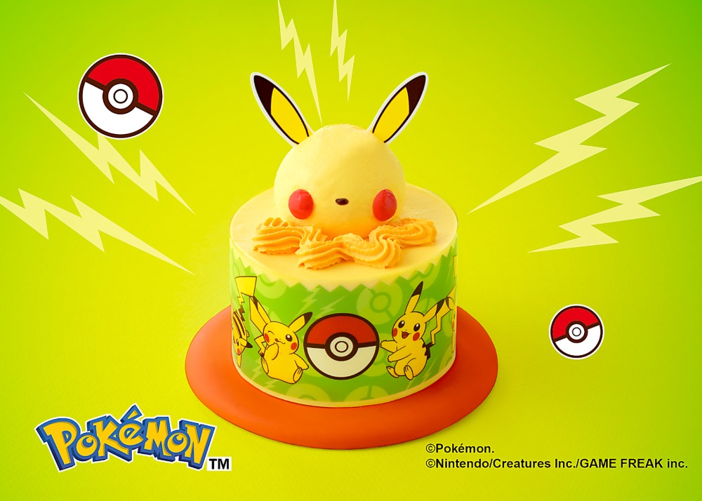 ＜ピカチュウ＞プリン風味ケーキ