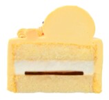 ＜ピカチュウ＞プリン風味ケーキ　断面