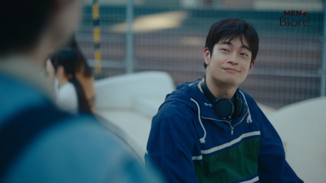 花王『メンズビオレ』新TVCM『さらっといい距離。』篇より