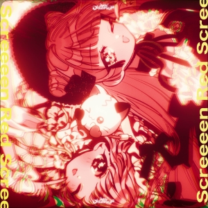 ふたりはメリーバッドエンド「Red Screeeen」ジャケット
