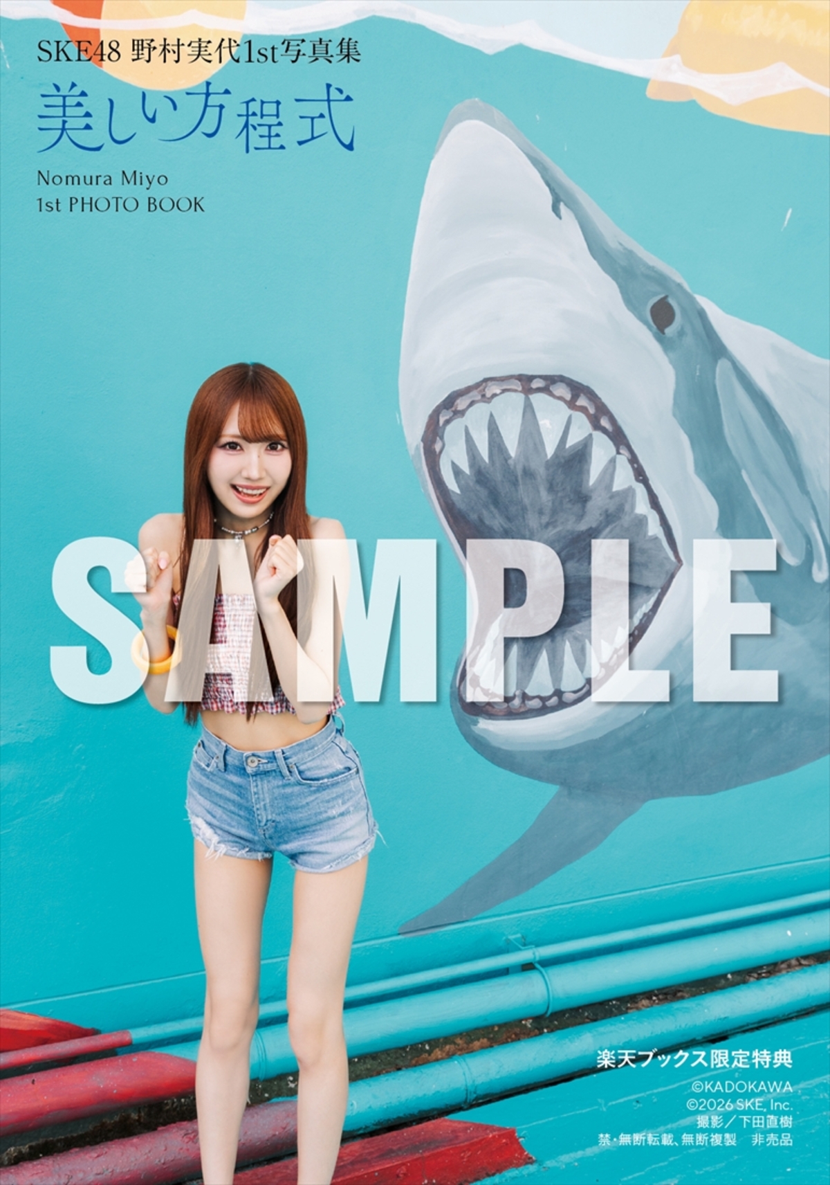 SKE48・野村実代1st写真集『美しい方程式』の画像