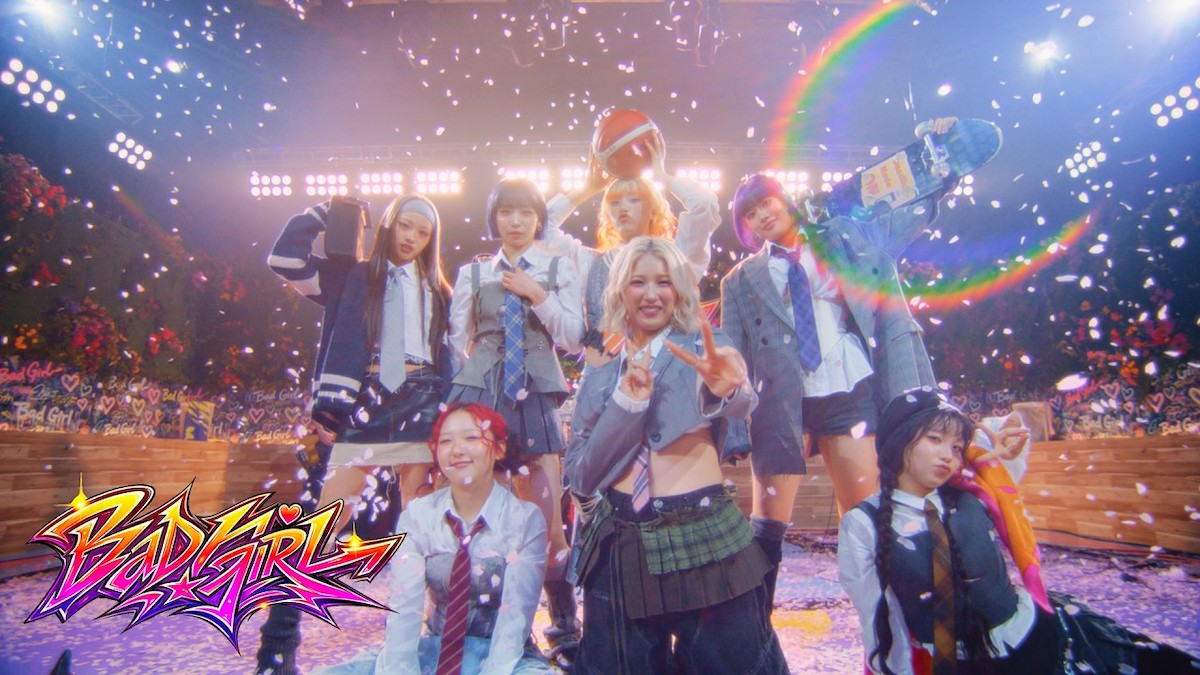 新着MVランキング：HANA「Bad Girl」