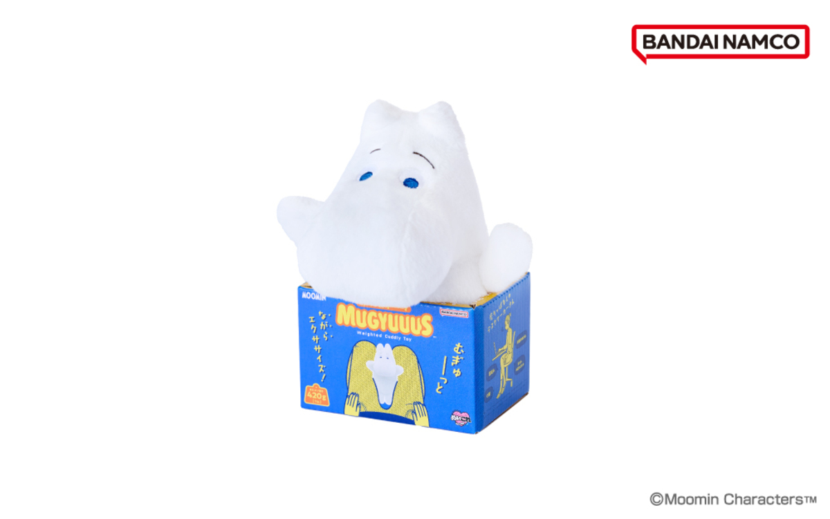 ムーミンと一緒に太ももをエクササイズの画像