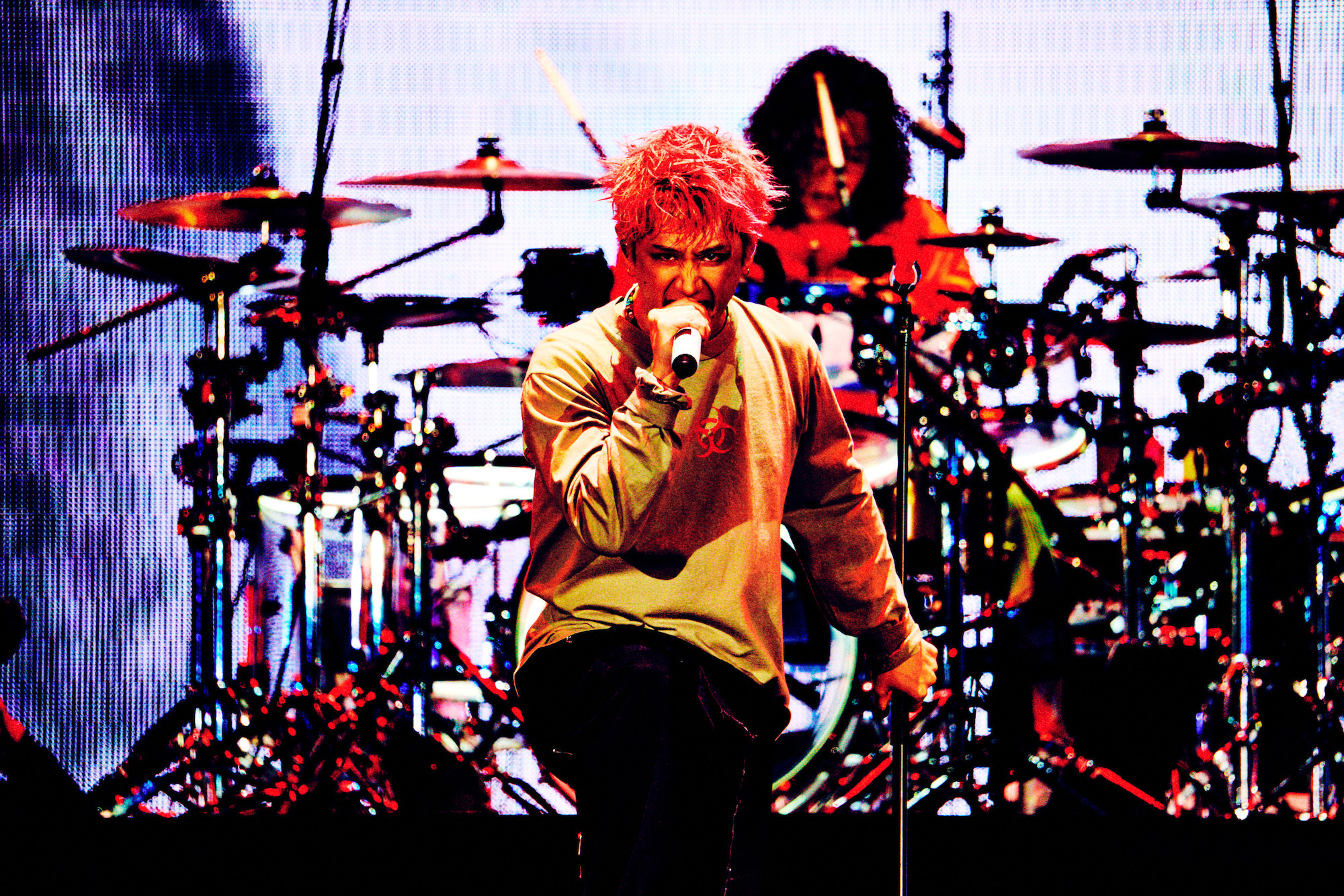 ONE OK ROCK・Taka（撮影＝Kazushi Hamano）