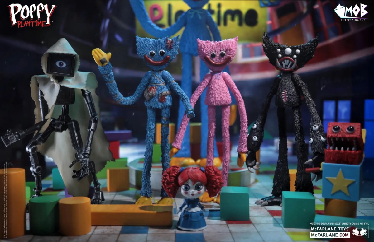『Poppy Playtime』フィギュアが登場