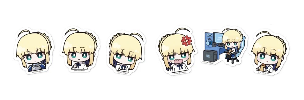 ふもコレ特製コラボステッカー（全6種）