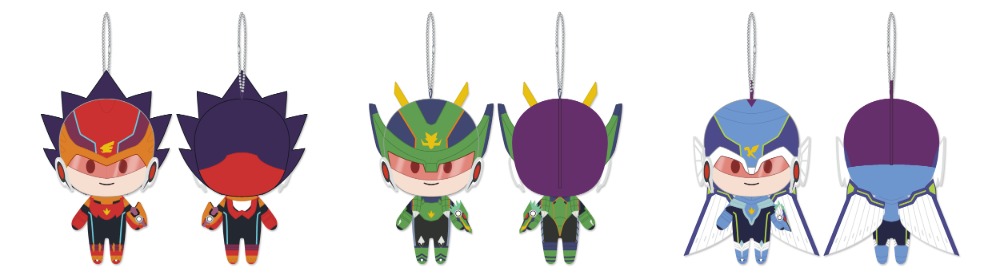 S賞：マスコットぬいぐるみ(全3種)