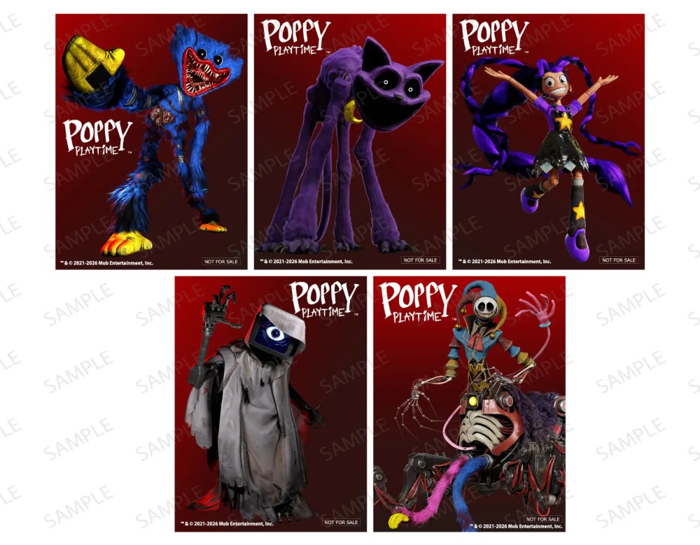 オリジナルクリアカード（全5種）