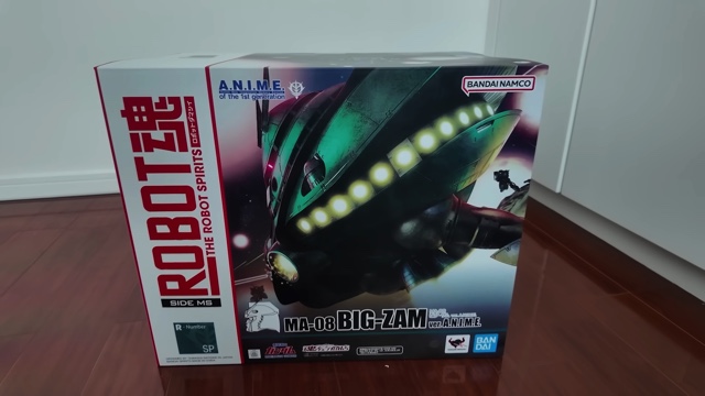 ビグザムのプラモデルに興奮するしおん