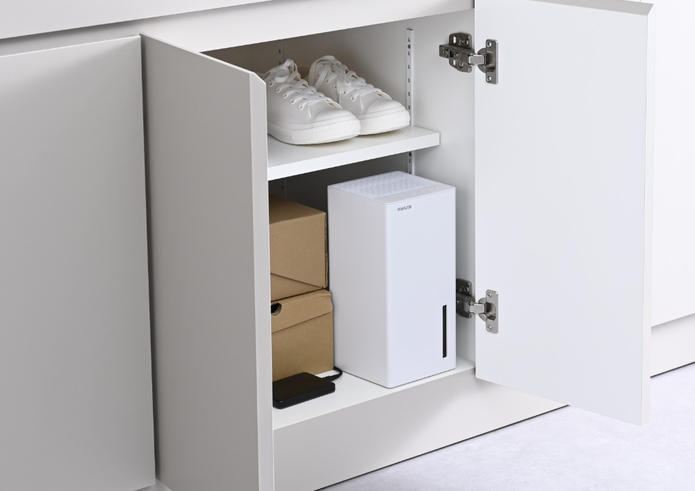 ペルチェ式除湿機　設置イメージ