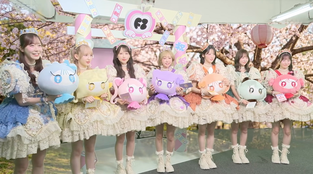 FRUITS ZIPPER デビュー4周年記念生配信より