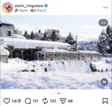 王林、地元・青森の駅を訪問の画像