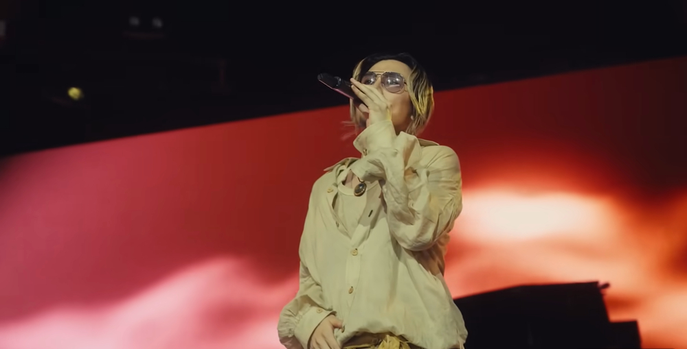 藤井 風『コーチェラ』キャプチャー