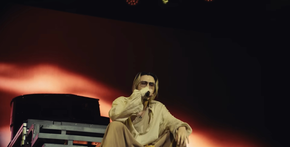 藤井 風『コーチェラ』キャプチャー