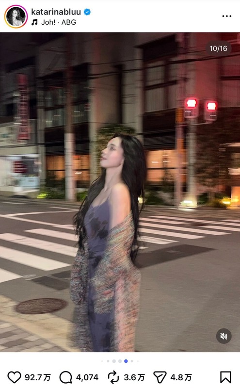 KARINA 公式Instagramより