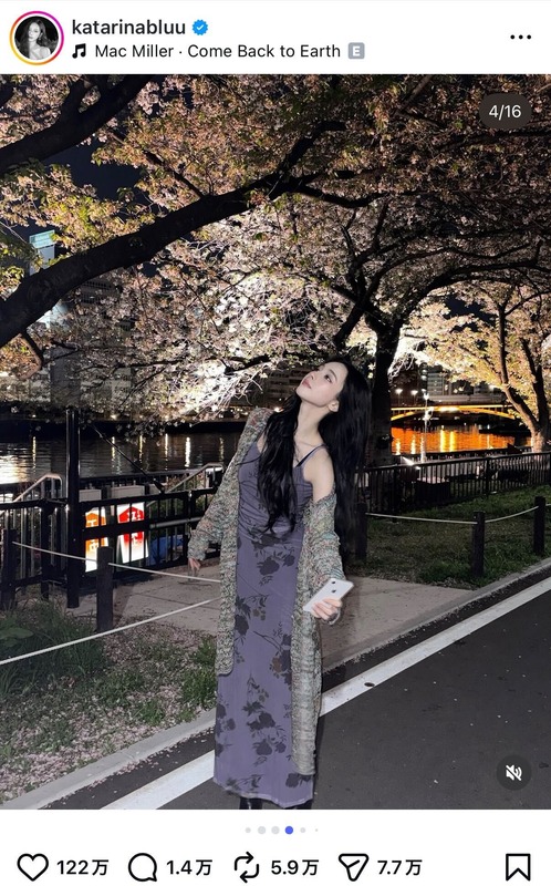 KARINA 公式Instagramより