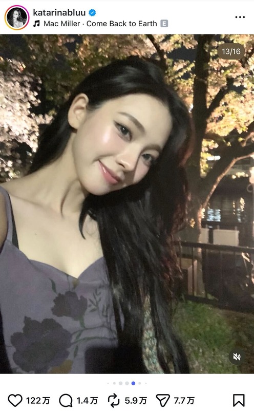 KARINA 公式Instagramより