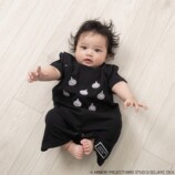 刺繍半袖ロンパース　メタルスライム