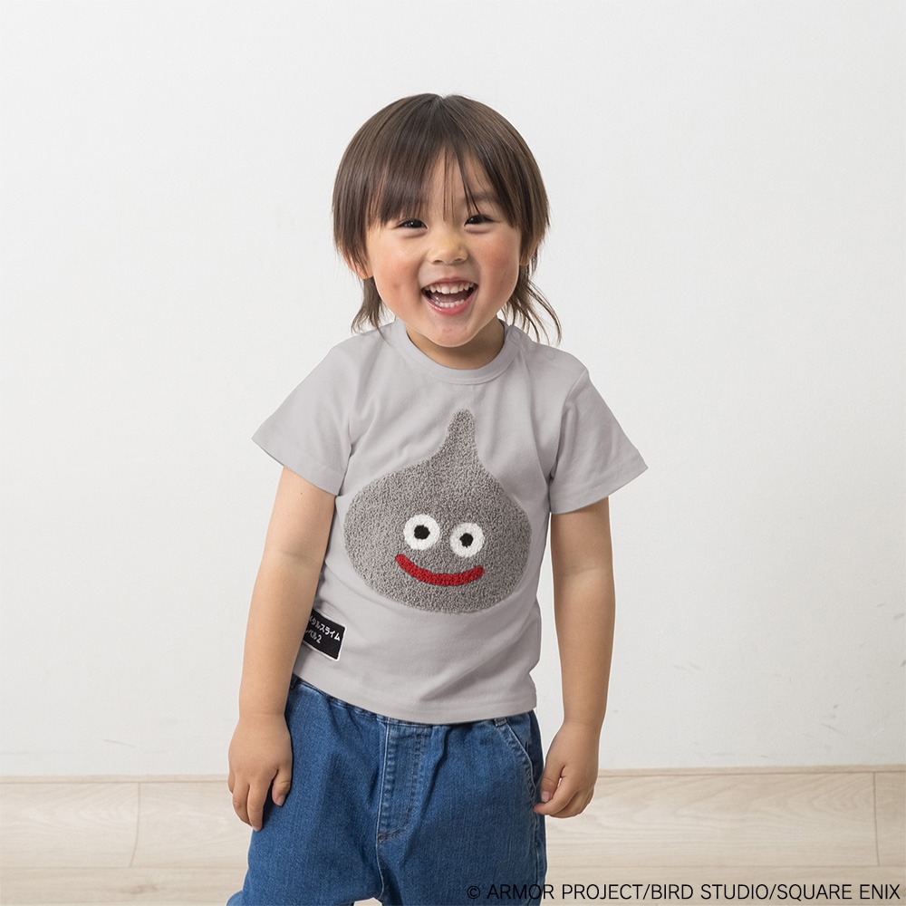 半袖Tシャツ　サガラ刺繍　メタルスライム