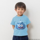 半袖Tシャツ　スパンコール　ブルー