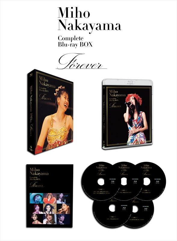 『Miho Nakayama Complete Blu-ray BOX～Forever』展開図