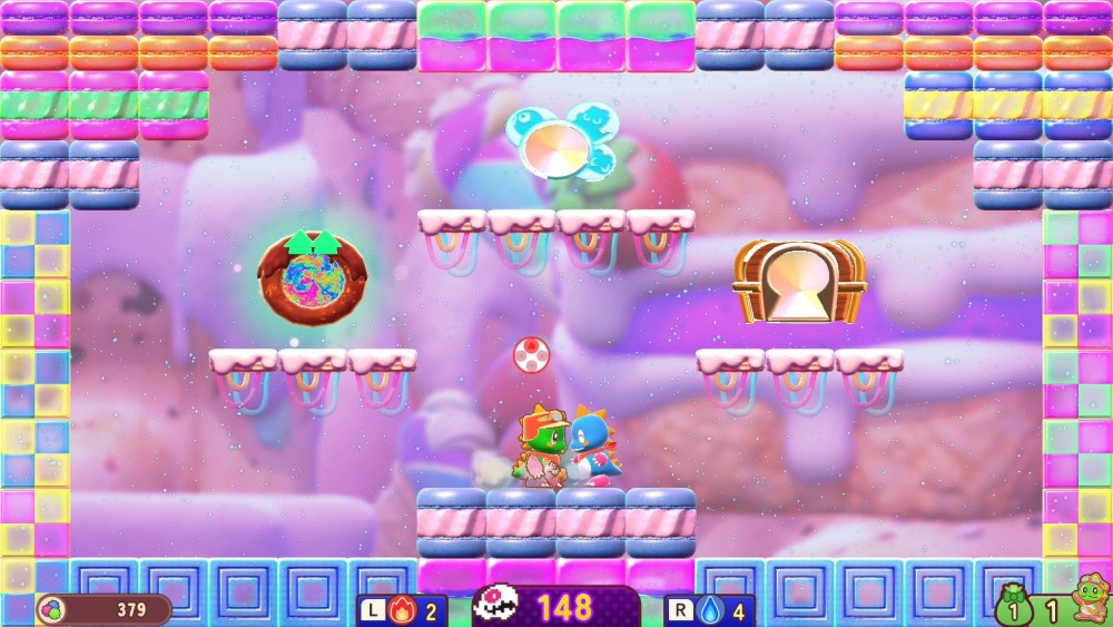 バブルボブル シュガーダンジョン ブースト　スクリーンショット