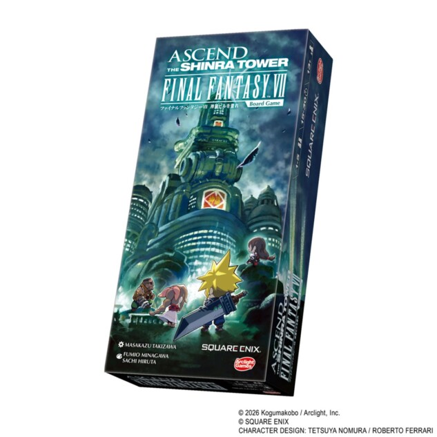 『FFVII』協力型ボードゲーム11月発売