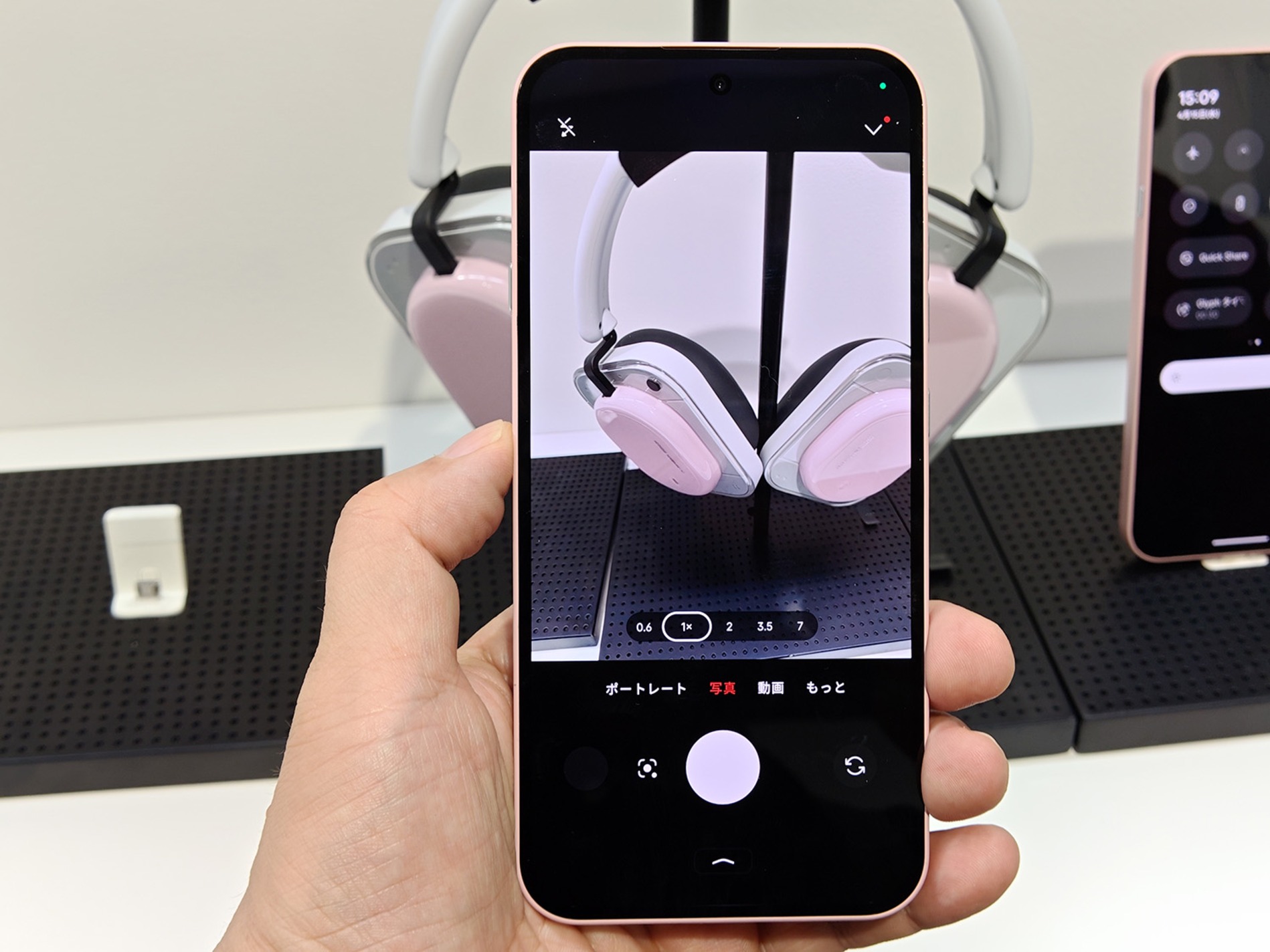 カメラのインターフェース