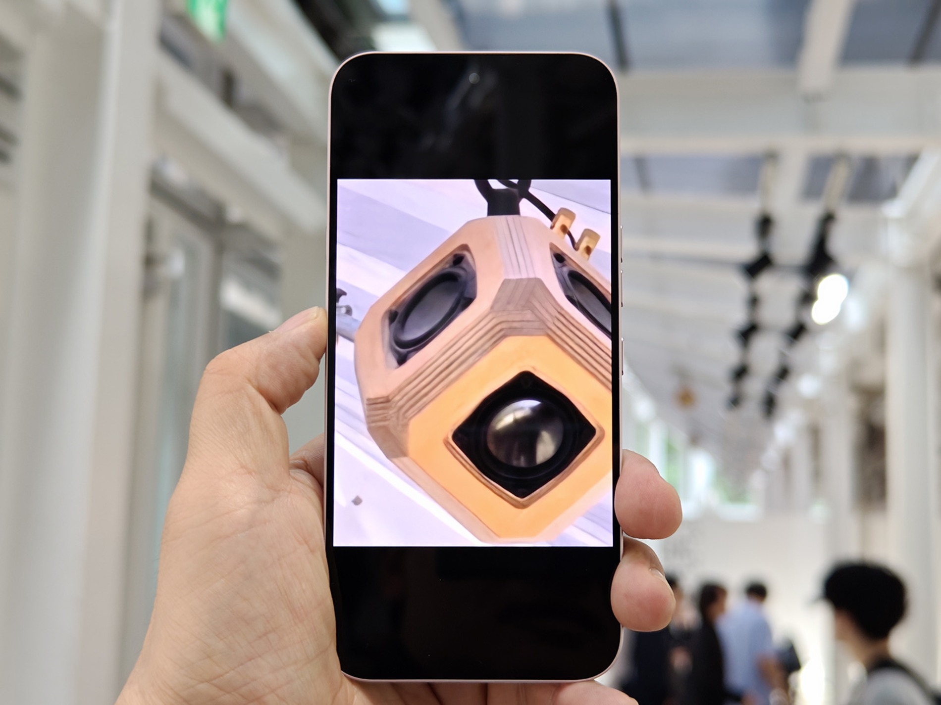 140倍望遠使用している様子