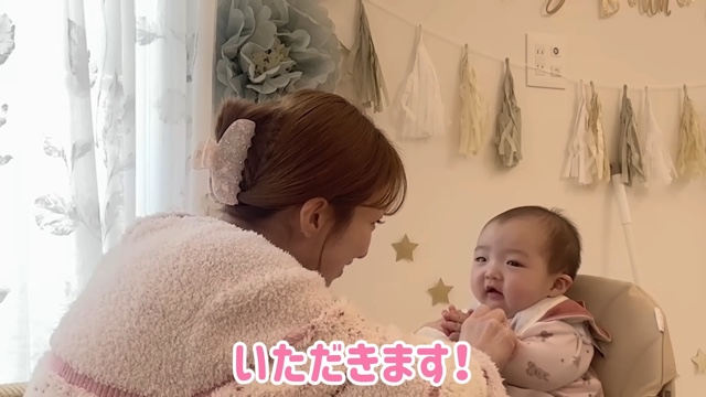 第5子・夢空ちゃんを寝かしつける辻希美