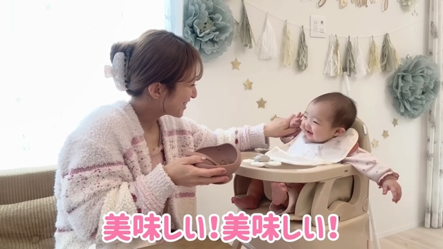 第5子・夢空ちゃんを寝かしつける辻希美