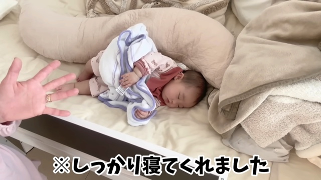 第5子・夢空ちゃんを寝かしつける辻希美