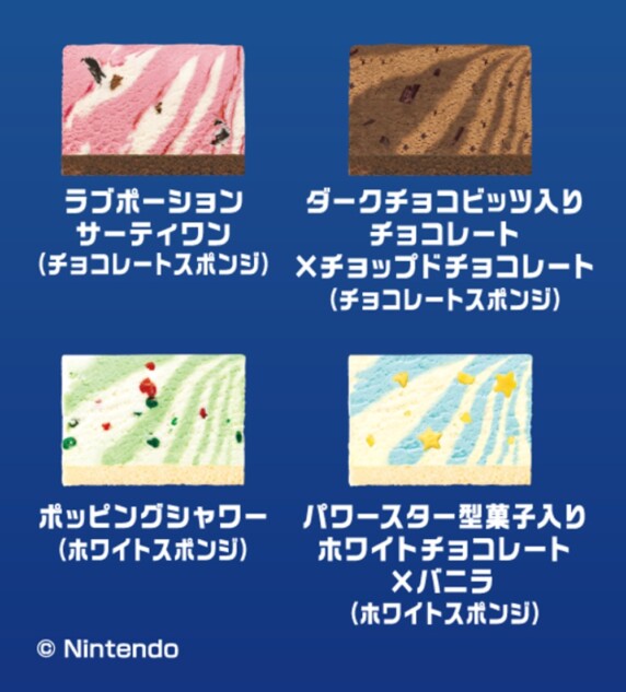 スーパーマリオギャラクシー パレット4　内容物