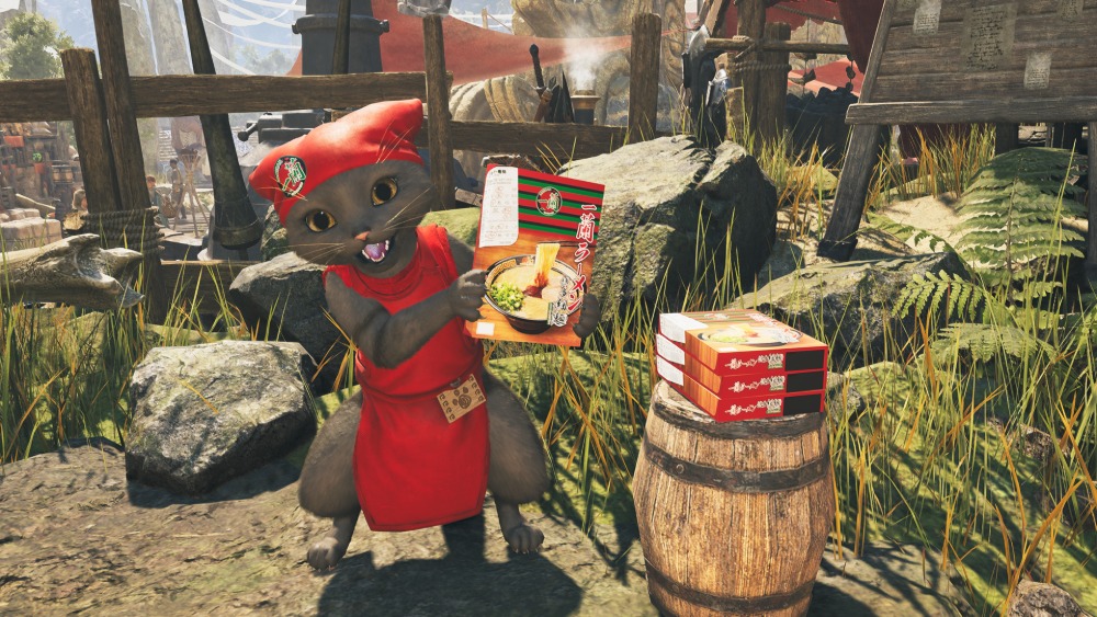 『モンハンワイルズ』×「一蘭」コラボの画像