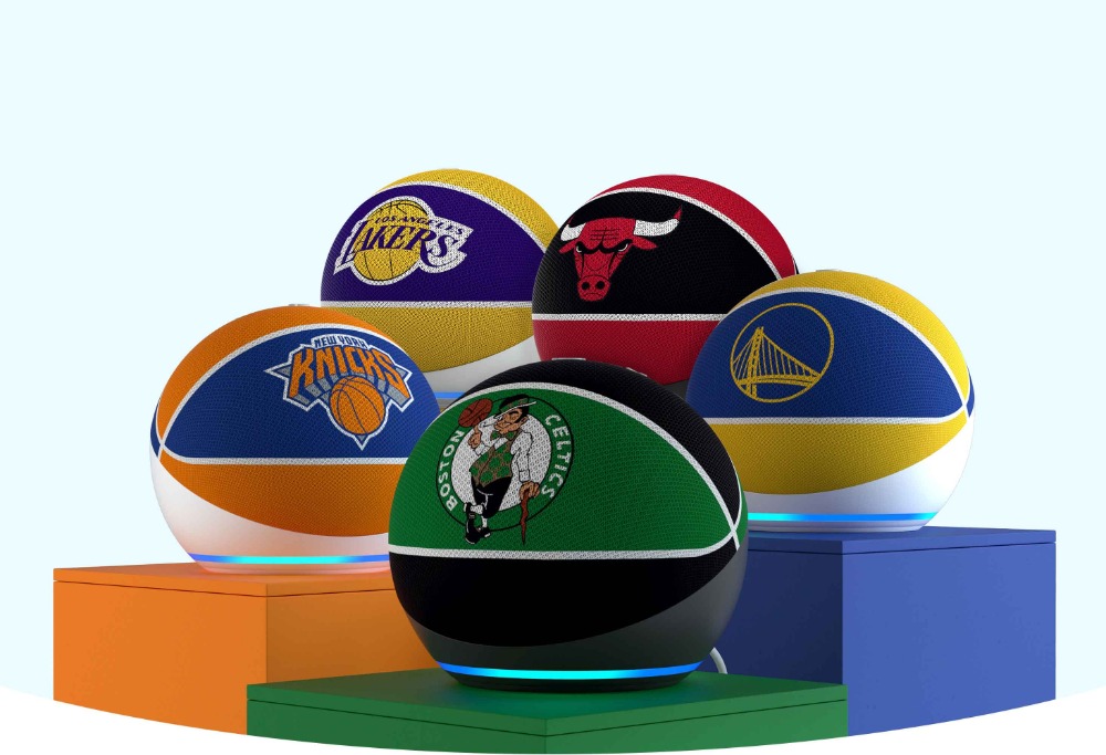 『Echo Dot NBA公式認定エディション』　ラインナップ