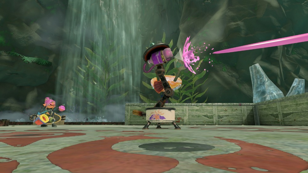 ガジェット使用時　スプラトゥーン レイダース　スクリーンショット