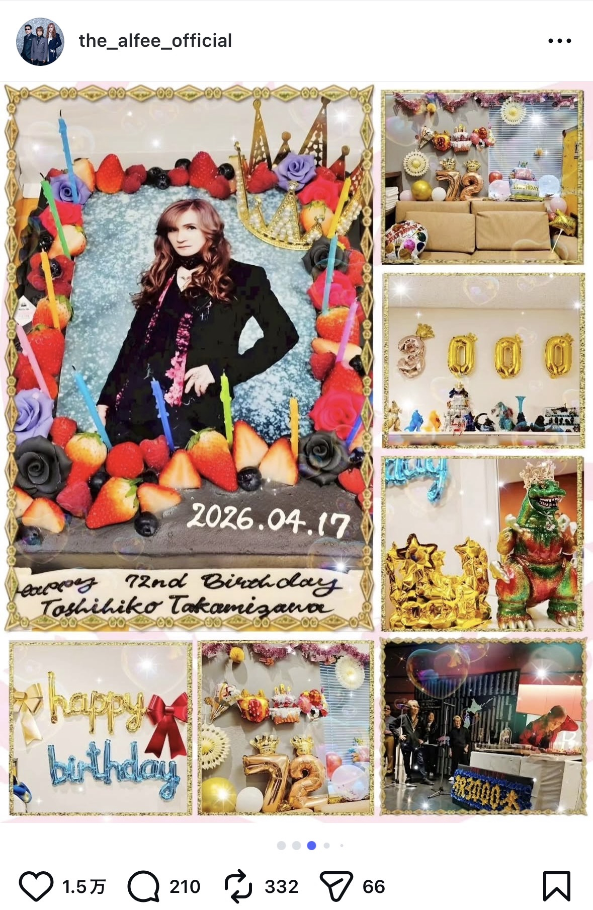 THE ALFEE 公式Instagram