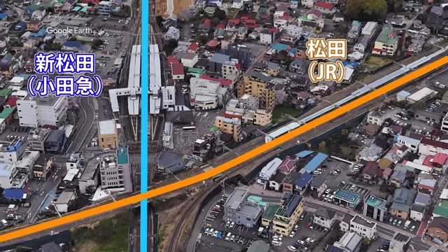 スーツが富士山を目指して乗車した電車