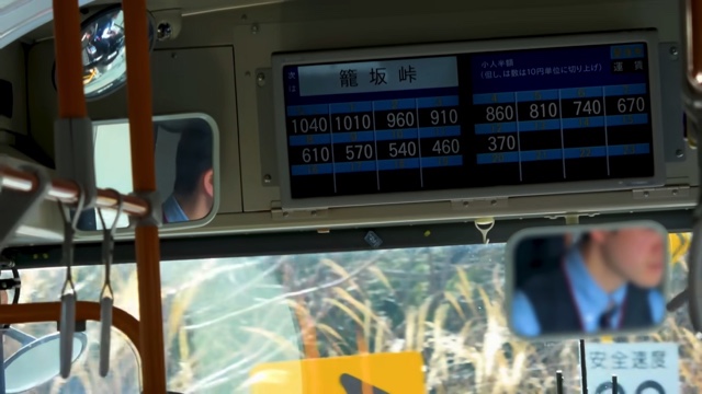 スーツが富士山を目指して乗車した電車