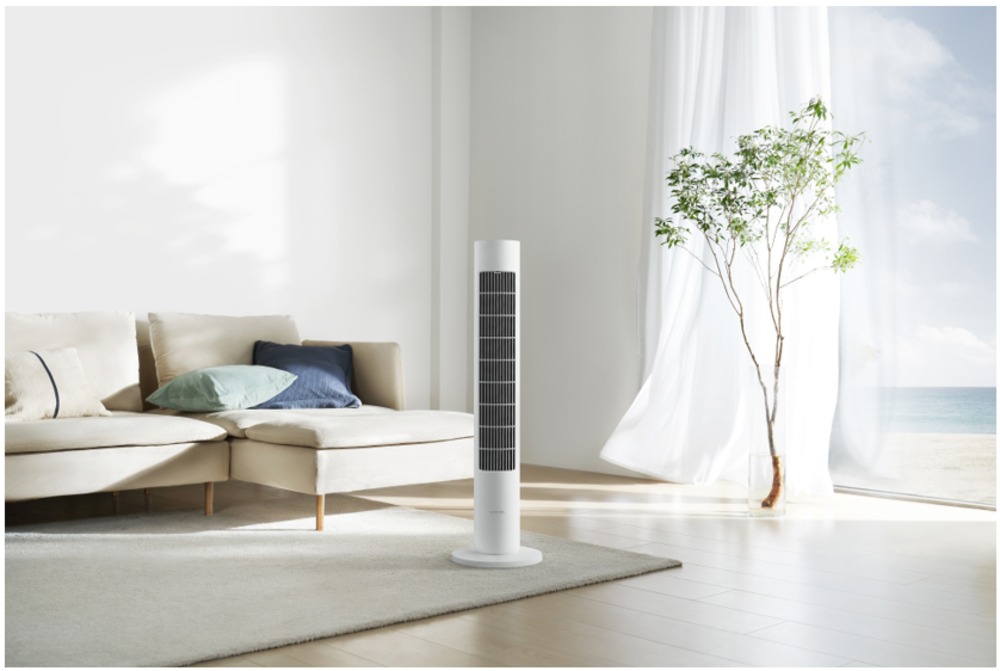 Xiaomi スマートタワーファン 2　使用イメージ