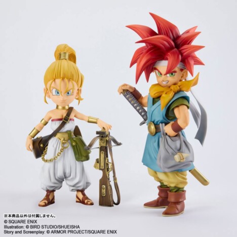 『クロノ・トリガー』のクロノとマールがフィギュア化　あみあみにて予約受付中