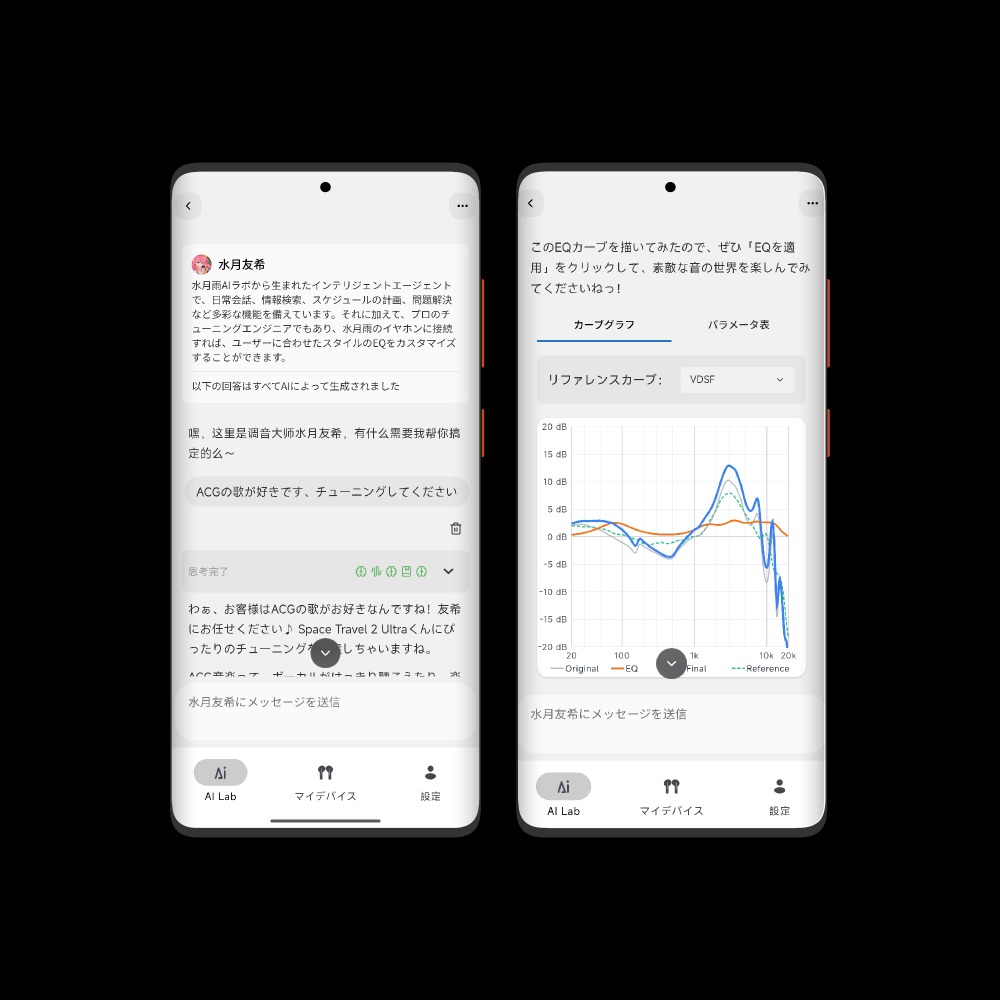AI 水月友希（Beta）搭載