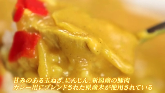 江頭が食べたバスセンターのカレー