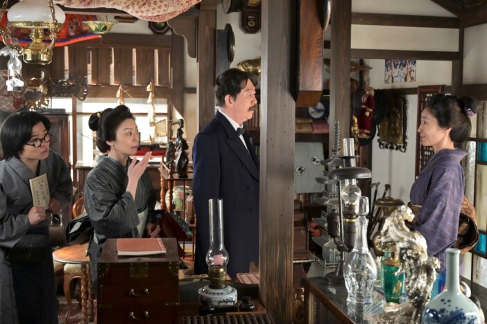 『風、薫る』第23話、美津（水野美紀）が卯三郎（坂東彌十郎）に自分を雇ってほしいと願い出る