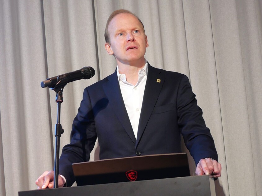 ネスレネスプレッソ代表取締役社長のシルヴァン・シマール氏